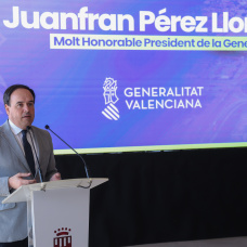 El presidente de la Generalitat Valenciana, Juanfran Pérez Llorca