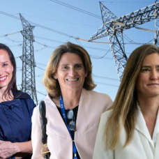 Beatriz Corredor, Teresa Ribera y Sara Aagesen