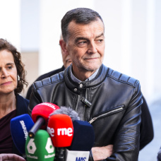 El coordinador federal de IU y candidato de Por Andalucía a la Presidencia de la Junta, Antonio Maíllo.
