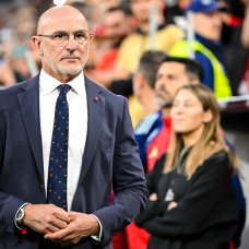Luis De la Fuente, seleccionador nacional español.