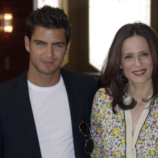 Maxi Iglesias y Aitana Sánchez Gijón.
