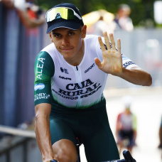 Jaume Guardeño, ciclista del equipo Caja Rural-Seguros RGA.