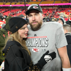 Taylor Swift y Travis Kelce.