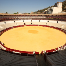 La plaza de toros de La Malagueta.