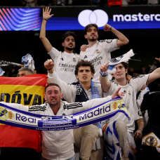 La afición madridista se vuelca con el equipo