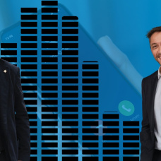 Javier Ruiz y el Comisario Villarejo