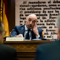 El empresario Julio Martínez comparece ante la Comisión de Investigación del caso Koldo en el Senado