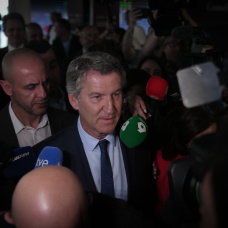 El presidente del Partido Popular, Alberto Núñéz Feijóo.