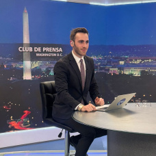 El periodista Roberto Macedonio