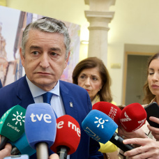El consejero de Sanidad, Presidencia y Emergencias de la Junta de Andalucía, Antonio Sanz.