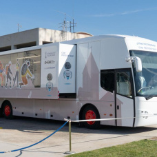 Autobús inmersivo en prevención de emergencias