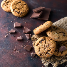 Cookies de chocolate al estilo americano