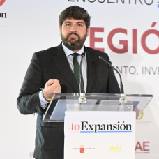El presidente del Gobierno regional, Fernando López Miras.