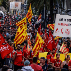 Manifestación del 25 de abril en Valencia