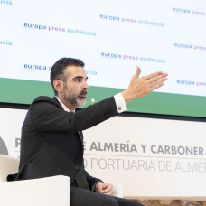 El cabeza de lista del PP por Almería a las elecciones andaluzas y consejero de Agricultura, Ramón Fernández-Pacheco.