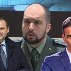 Ábalos, Coronel Balas y Pedro Sánchez