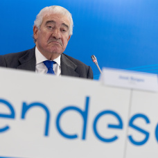 El consejero delegado de Endesa, José Bogas, durante su última Junta de Accionistas como CEO. 
Eduardo Parra / Europa Press
27 FEBRERO 2025