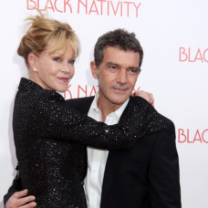 Melanie Griffith y Antonio Banderas en Nueva York en el año 2013.