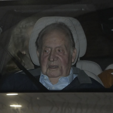 El Rey Emérito el pasado 18 de abril.