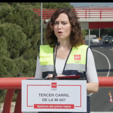 La presidenta de la Comunidad de Madrid, Isabel Díaz Ayuso
