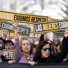 Archivo - Imagen de archivo de una manifestación.