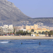 PLaya del Arenal de Xabia.
