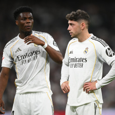 Valverde y Tchouaméni, protagonistas de un fuerte enfrentamiento en un entrenamiento del Real Madrid