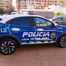 Coche de la Policía Local de La Vila Joiosa.
