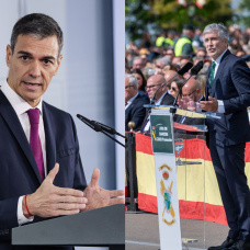 Pedro Sánchez y Marlaska