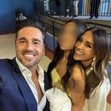 David Bustamante, Daniella y Paula Echevarría.