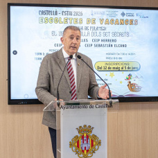 El concejal de Educación en funciones, Vicent Sales