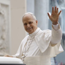 (Foto de ARCHIVO)
March 4, 2026, Vatican City, VATICAN: Pope Leo XIV waves during his weekly General Audience in Saint Peter's Square, Vatican City, 04 March 2026.  ANSA/FABIO FRUSTACI

Europa Press/Contacto/Fabio Frustaci
04/3/2026