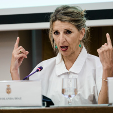 La vicepresidenta segunda y ministra de Trabajo y Economía Social, Yolanda Díaz