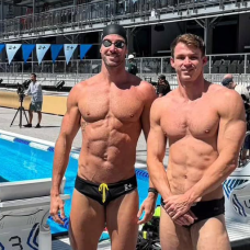 James Magnussen y Ben Proud en los Juegos Mejorados.
