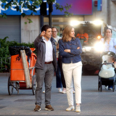 El concejal Mundina y la alcaldesa  Catalán siguen a pie de calle actuación del Plan Integral del Limpieza que ha comenzado este fin de semana