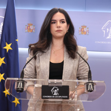 La portavoz de VOX en el Congreso, Pepa Millán, durante una rueda de prensa en el Congreso de los Diputados, a 26 de mayo de 2026, en Madrid (España).

Eduardo Parra / Europa Press
26/5/2026