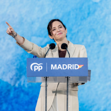 La presidenta de la Comunidad de Madrid y del PP de Madrid, Isabel Díaz Ayuso.