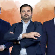 David Sánchez, Luis María Pardo y Pedro Sánchez