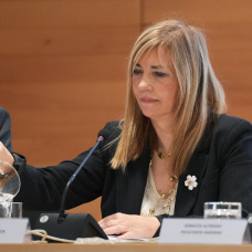 La presidenta del Tribunal Supremo y del Consejo General del Poder Judicial (CGPJ), Isabel Perelló, en una imagen de archivo