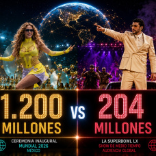 El Mundial de fútbol arrasa en audiencias hasta a la Superbowl y Bad Bunny