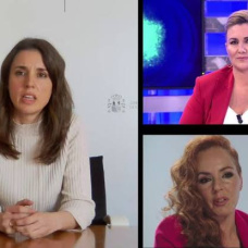 Irene Montero ya siguió los pasos de Rocío Carrasco una vez, allá por 2013.