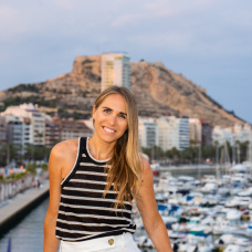 Nuria Sánchez, capitana del equipo de vela femenino Dorsia Sailing Team.