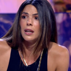 Laura Matamoros ayer en el plato de ¡De viernes!