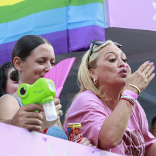 Belen Esteban en el Orgullo en Madrid