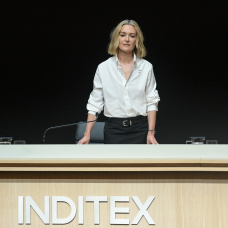 Marta Ortega durante la Junta General de Accionistas 2026 de Inditex.
07/07/2026
Foto: M. Dylan / Europa Press