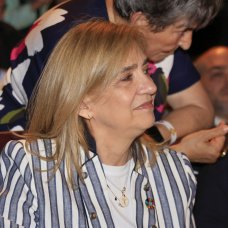 La Infanta Cristina, en Madrid este pasado junio.