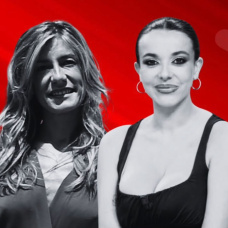 Begoña Gómez y Sara Santaolla