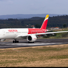 El Airbus A350 'Paco de Lucía' en Nashville, en el arranque del Mundial