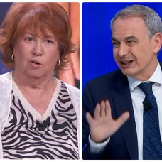 Rosa Villacastín y José Luis Rodríguez Zapatero