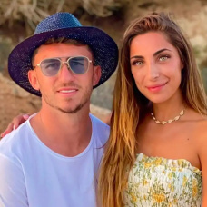 Aymeric Laporter y Sara Botello.